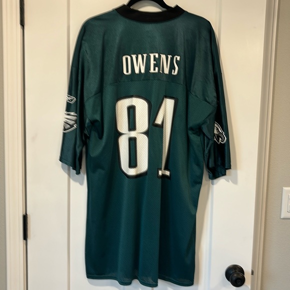 Vintage Philadelphia Eagles Reebok NFL Terrell Owens jersey size XL - Picture 8 of 13